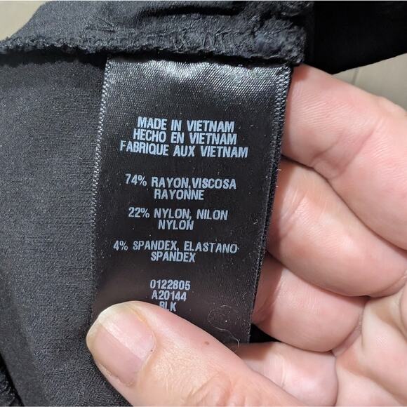 bebe High Waist Black Women's Shorts - Picture 4 of 4